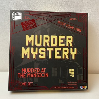 Murder Mystery & Murder At The Mansion Host Your Own Party Detektiv Brettspiel