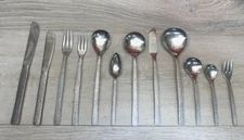 Viners of Sheffield STUDIO Textured Stainless Flatware CHOOSE - CHOICE (90)