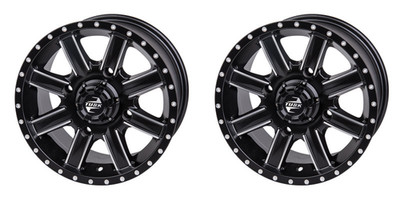 2 Pack 4/137 Tusk 185-276-0014cc66-b10eae-2X Cascade Wheel 14x7 5.0+2.0 Machined