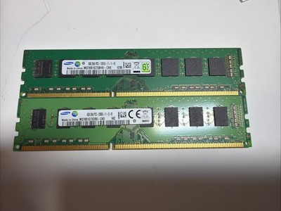 Samsung 16GB RAM (2x 8GB)  PC3 DDR3-12800U-11-12/13-B1 M378B1G73QH0-CK0
