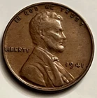 1941 Lincoln Wheat Cent Penny XF BN1211