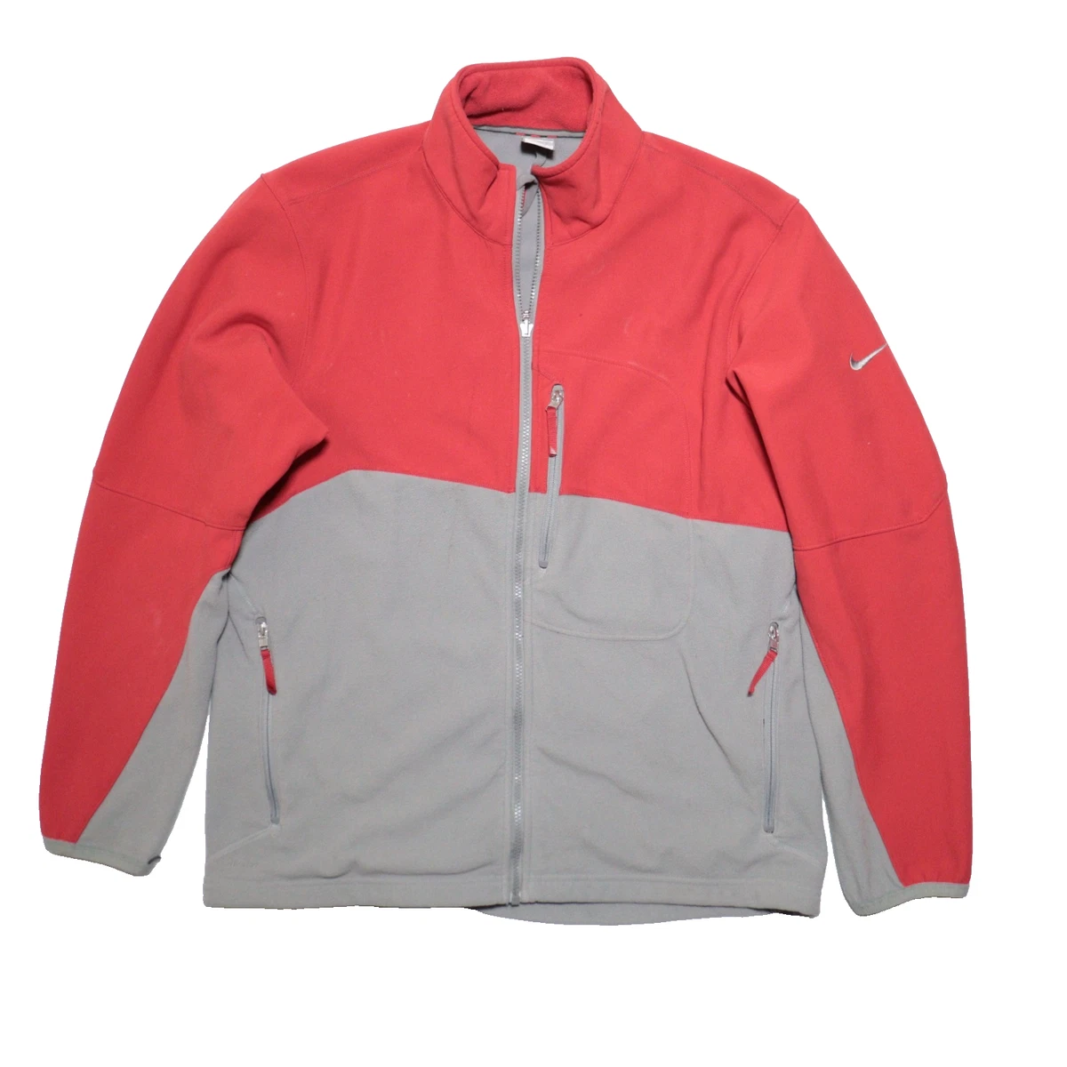Nike Men's Red 1/2 Zip Features for sale | eBay
