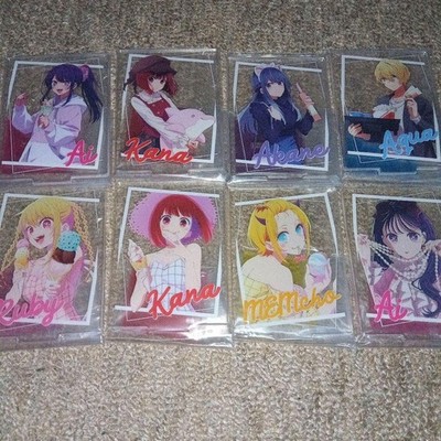 Oshi no Ko Ichiban Kuji Acrylic Stand 8 Set Complete Unopened Anime Figure