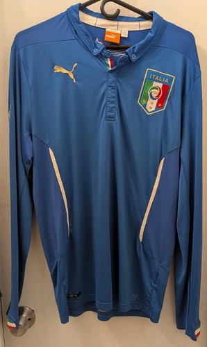 Puma Authentic Italy National Team 2014 Long Sleeve Jersey Men’s Sz: L