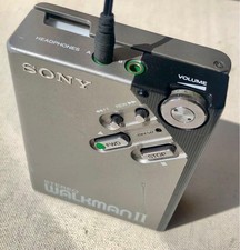 SONY WM-2 WM-II WALKMAN Portable Cassette Player Silver Serviced / Maintained