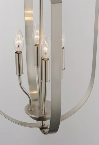 Maxim 10034 Provident 4 Light 15"W Taper Candle Pendant - Picture 2 of 11