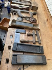 Vintage Woodworking Tools Job Lot Buist Level Rabone Tape Stanley Square Brace