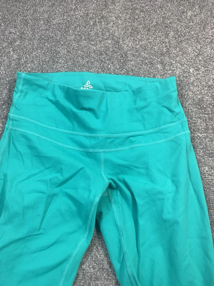 PrAna Leggings Mujer Pequeños Verde Capri Elastizados Ligeros Activos Foto 4 de 4