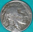 1935 S Buffalo Nickel **Free Shipping**
