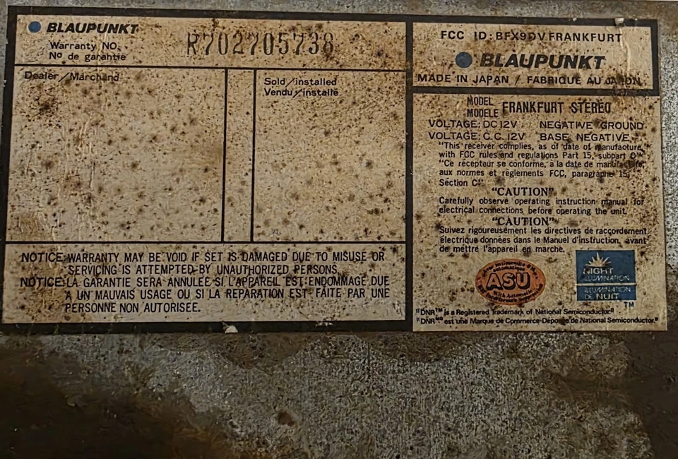 Blaupunkt 法兰克福 立体声 复古 — 第 2/4 张图片