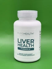 NEW & SEALED - PUREHEALTH Research LIVER HEALTH Formula - (60) caps.  Exp 9/2026