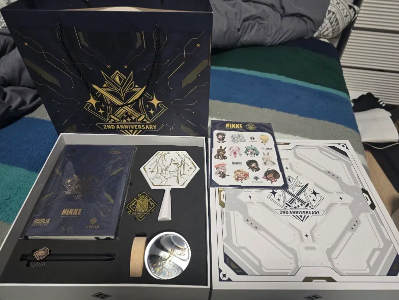 Goddess Of Victory Nikke 2nd Anniversary Goods MD Box Full SET Unopened Limited