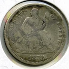 1878 Seated Liberty Silver Dime - Philadelphia Mint - P820