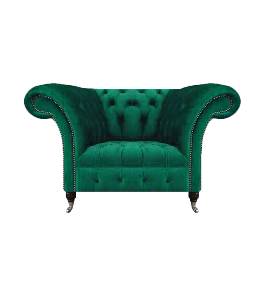 Luxus Einrichtung Sessel Chesterfield Wohnzimmer Textil MöBel PolstermöBel-image
