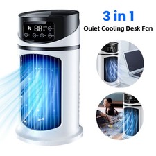 Portable Air Conditioner USB Mini Air Conditioner Air Cooler Fan Water Cooling F