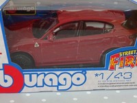 Alfa Romeo Stelvio Rot Modelauto Ca.11Cm *Neu* Freilauf 1:43