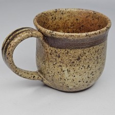 Handmade Stoneware Pottery Coffee Mug Speckle...