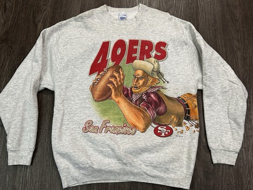 San Francisco 49ers Salem Sportswear Wraparound Vintage Sweatshirt XL