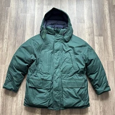 Eddie Bauer Down Jacket Mens Large Parka Ridgeline Outdoor Mountain Ski Puffer