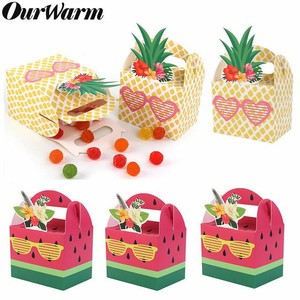 10x-Pineapple-Gift-Box-Loot-Treat-Bag-for-Birthday-Hawaiian-Tropical-Party-decor