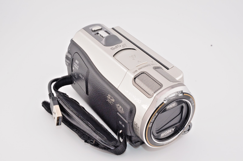 NEAR MINT SONY HDR-CX560V Handycam Digital Video Camera silver Tested Working - Picture 14 of 16