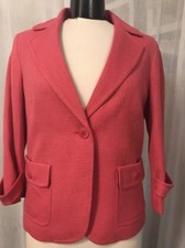Talbots Women's Blazer One Button Fully Lined Blazer Size 10 NWT