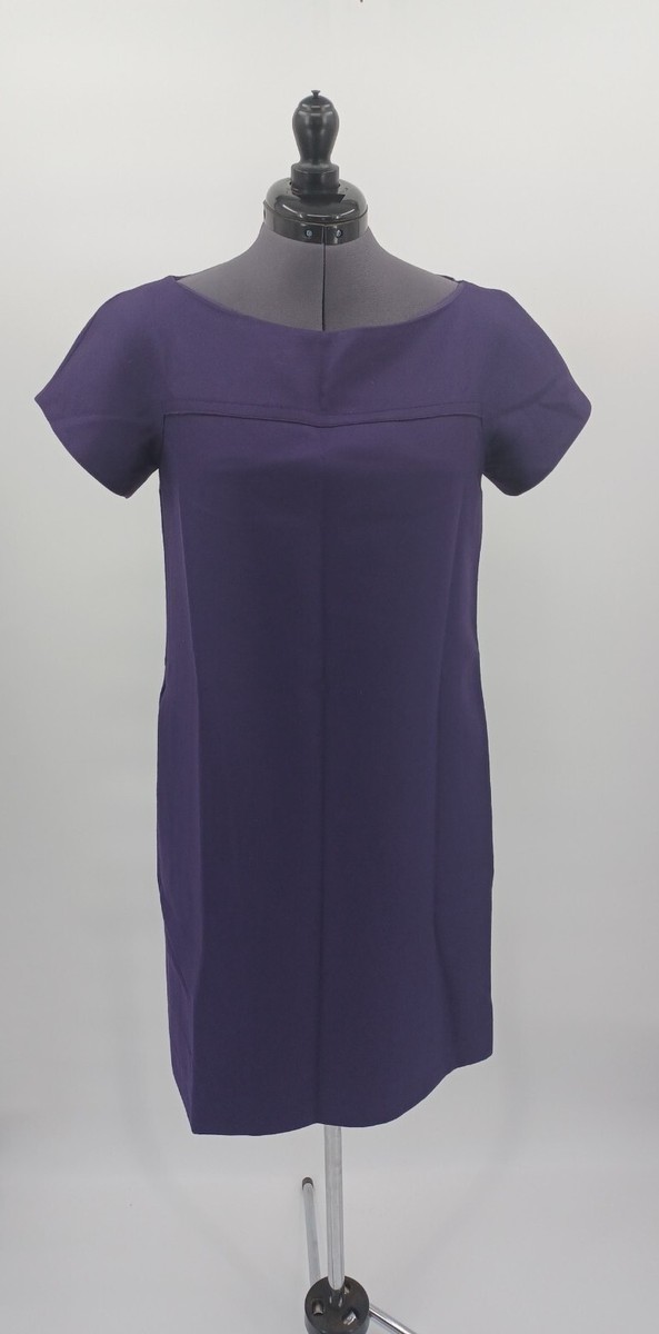 moschino purple dress Moschino Purple Strapless Lace-up Sheath Dress Size 4 Mine & Yours