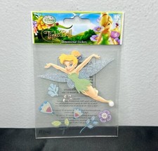 Disney Tinker Bell Soaring Flowers 3D Sticker Collage Dimensional Scrapbook 5Pcs