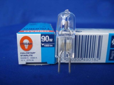 90W 12V GY6.35 OSRAM 64458S halogen bulb 12V90W light lamp 
