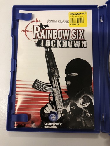 Tom Clancy’s Rainbow Six Lockdown PS2 PlayStation 2 With Manual Free Postage - Picture 3 of 6