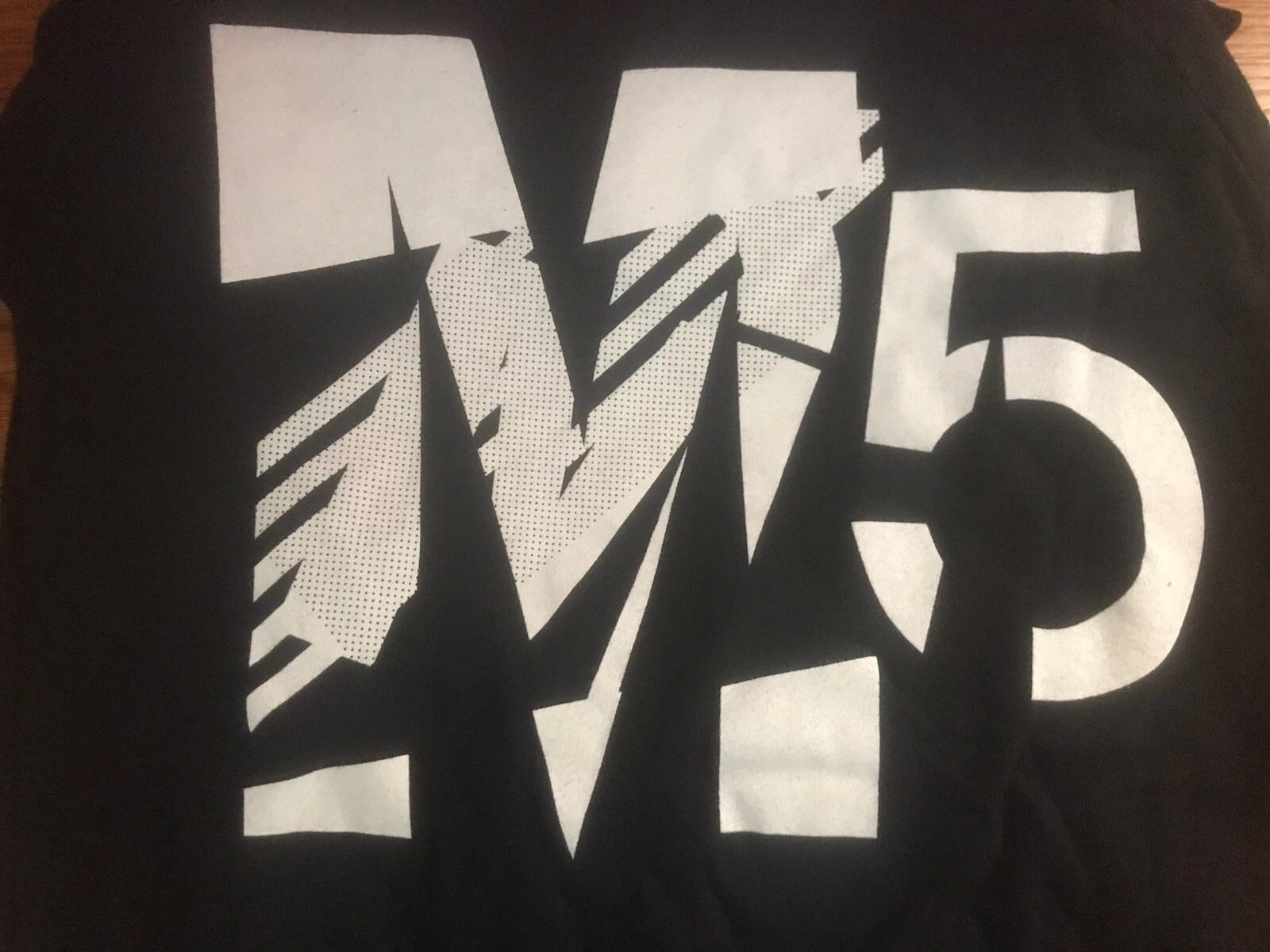 VETEMENTS Felpa con cappuccio zip intera Maroon 5 2016 Tour American Apparel taglia small spedizione gratuita!