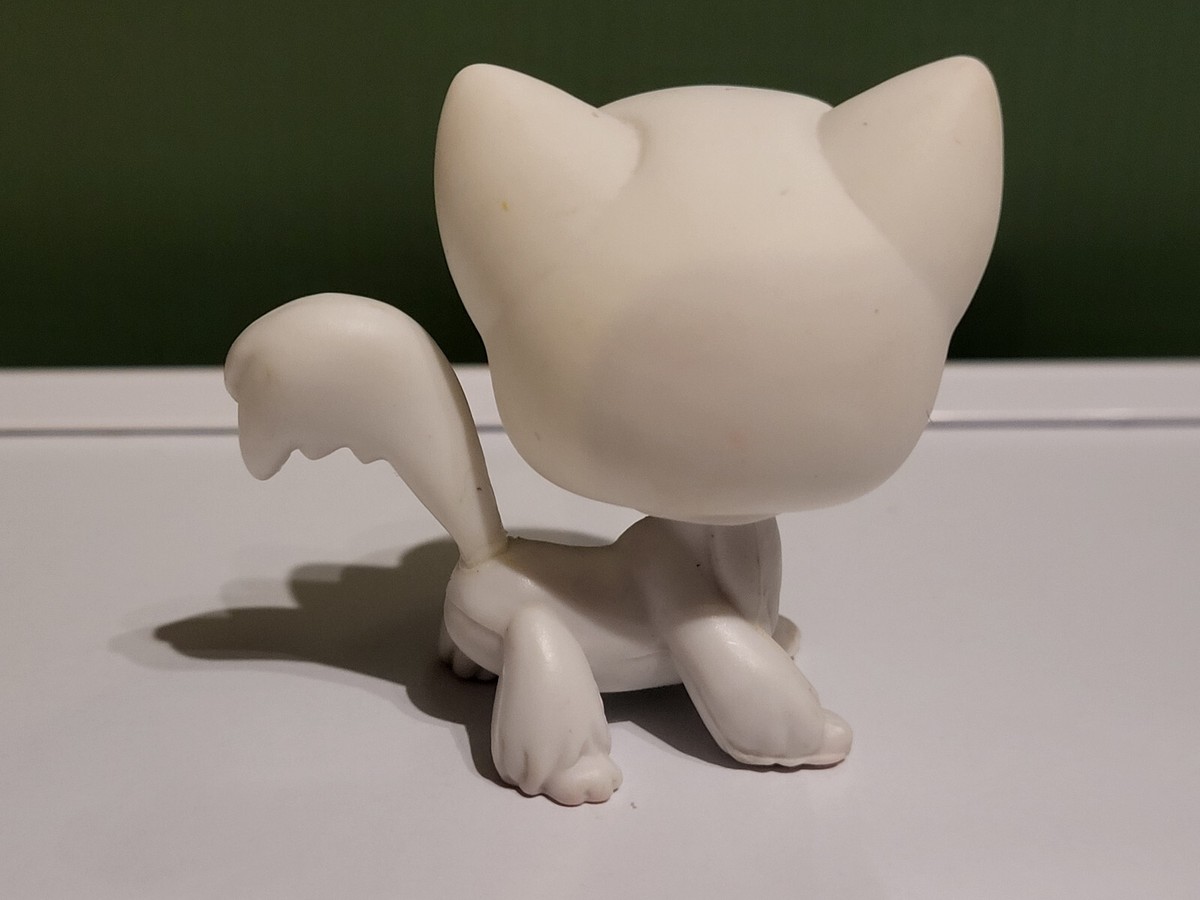 LPS #09 LITTLEST PETSHOP ORIGINAL AUTHENTIC CHAT ANGORA CAT ANGORA
