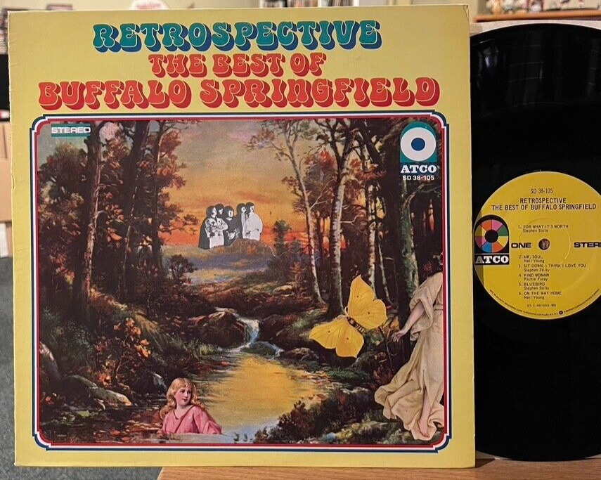Buffalo Springfield Retrospective Best Vinyl LP ATCO For What Its Worth Mr. Soul