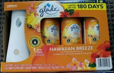 Read - Glade Automatic Spray Unit & 3 Refills - Hawaiian Breeze 