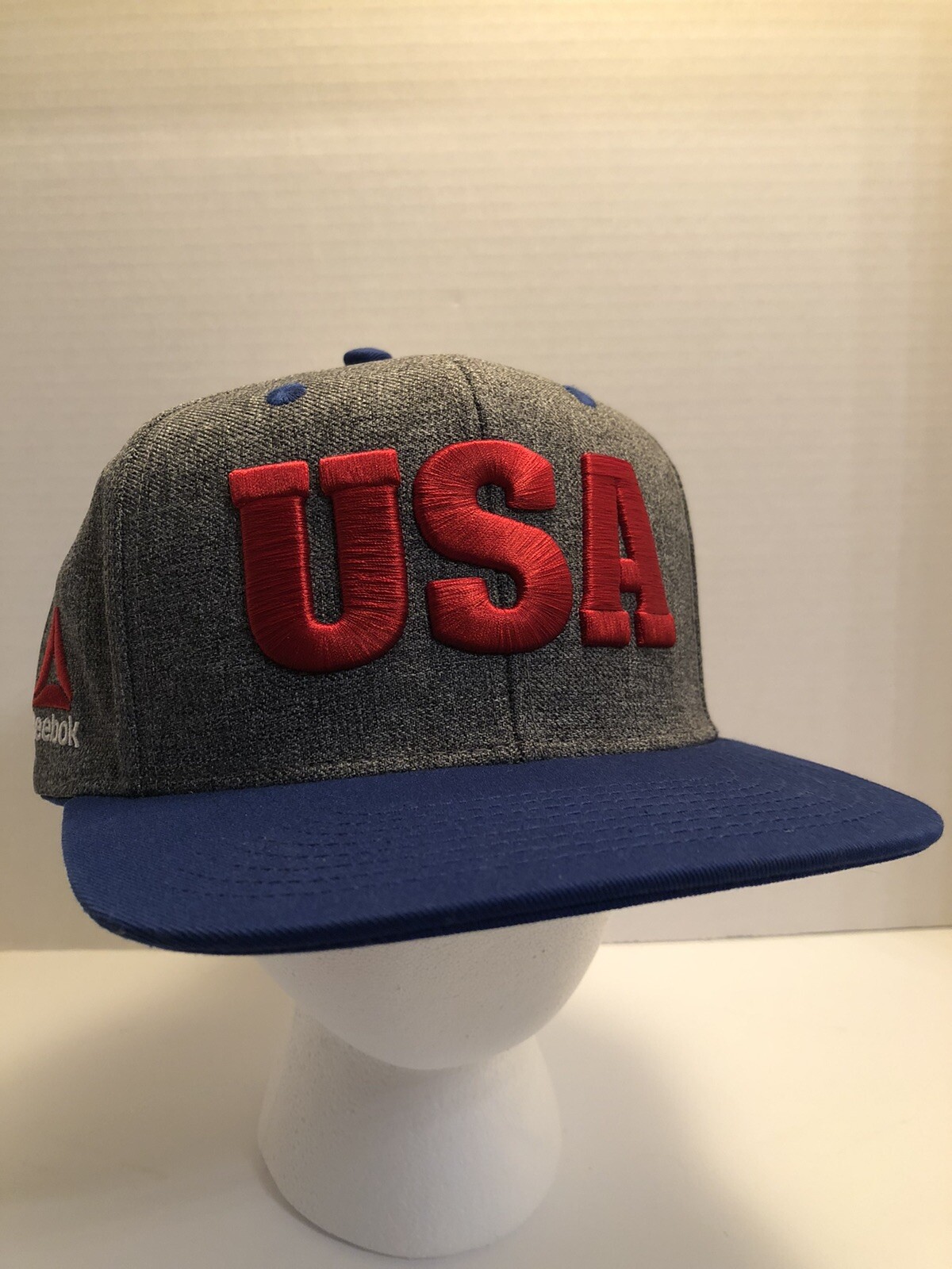 Reebok UFC USA Baseball Cap Hat Snapback Trucker New MMA