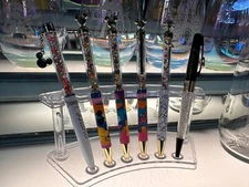 2025 Disneyland 70th Anniversary Mickey Minnie Castle Crystal Pen *Customizable*