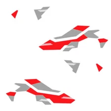 Car Stickers Racing Sport Styling Vinyl Decals Graphics Body Side DIY Decoration