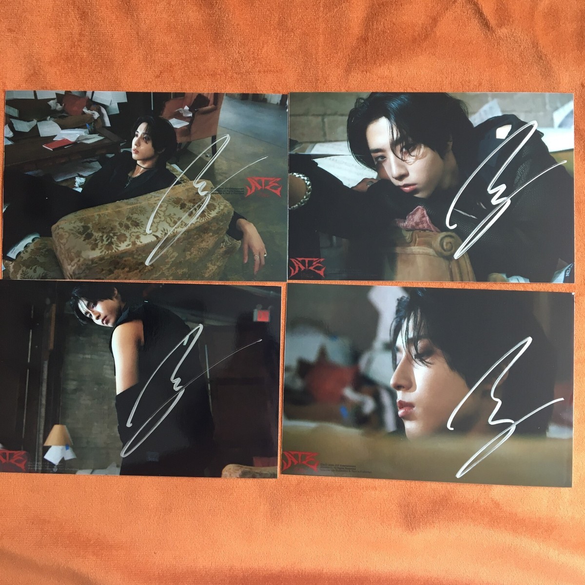 straykids HAN直筆サインallin Signed Autograph Stray Kids SKZ HAN Photo ATE Autographed Signed K-POP Collection 4