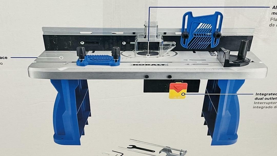 Amp Fixed Corded Router Table K11RTA 