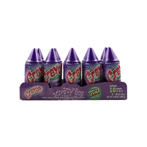Crayon Mango Lorena Mango Flavored Soft Mexican Candy 10 Pieces - Bild 4 von 9