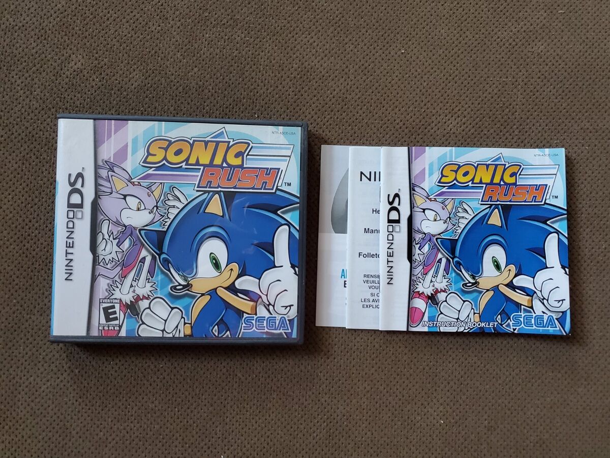 Sonic Classic Collection (Nintendo DS) Original Case & Manual Only