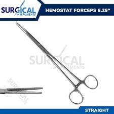 Rochester Pean Forceps Surgical Medical OB/GYN Straight 6.25" German Grade