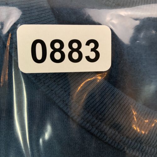 Vintage Fruit Of The Loom Sweatshirt Mens XL Blue Blank 90s Y2K Deadstock NOS - Picture 11 of 11