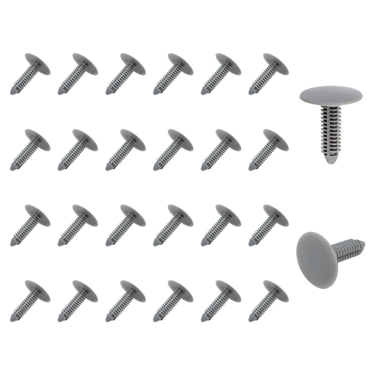 Clips de panneau de garniture en plastique pour moulures latérales ext