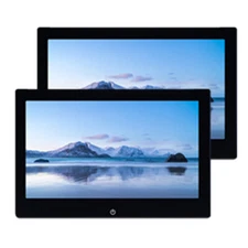 Rear Seat Entertainment System Car Headrest Monitor Touch Screen Mirror Link 2Pc