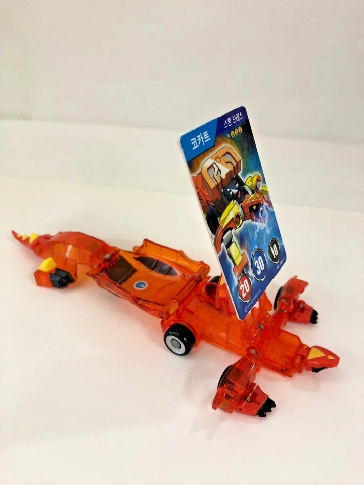 [TURNING MECARD]COCKAT Transformable Robot Car Korea TV Figure + 2 card  - Image 2 of 4