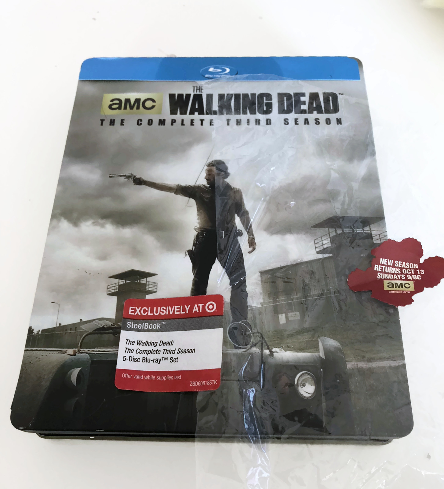 The Walking Dead Season 3 Blu Ray Disc 2017 5 Set Limited Stock Photo