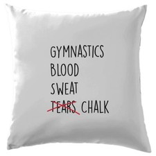 Gymnastics Blood Sweat Chalk - Cushion - Tears Gymast Floor Gym
