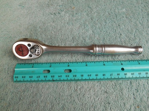 VINTAGE Snap-on 3/8" Antrieb Ratsche F730 USA 7-1/4" LANG. - Bild 2 von 12
