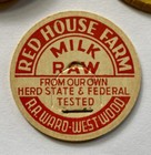 VINTAGE ANTIQUE MILK BOTTLE CAPS LOT OF 7 DAIRY FARMS AMERICANA — photo 10